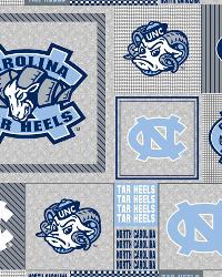 North Carolina Tar Heels Back to School Fleece by  Foust Textiles Inc. 