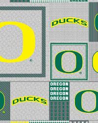 Oregon Ducks Back to School Fleece by  Foust Textiles Inc. 