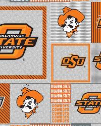 Oklahoma State Cowboys Back to School Fleece by  Foust Textiles Inc. 