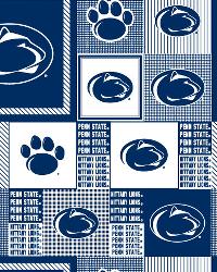 Penn State Lions Fleece by  Foust Textiles Inc. 