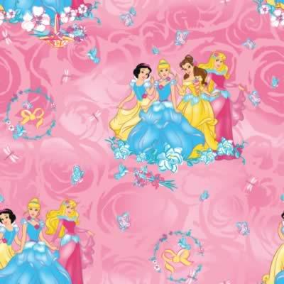 disney,disney princess,princess,disney princess fabric,cinderella,belle,aurora,cinderella fabric,belle fabric,aurora fabric,quilting fabric,disney princess quilting fabric,cinderella quilting fabric,princess and the frog,disney princess and the frog,tiana,foust textiles,5292-05,236999,Disney Princess Blossom Scenic