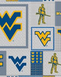 West Virginia Mountaineers Back to School Fleece by  Foust Textiles Inc. 