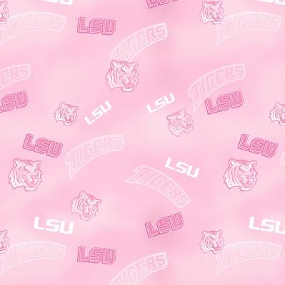 ncaa,college,lsu,lsu tigers,louisiana state tigers,louisiana state university,lsu fabric,lsu tigers fabric,quilting fabric,louisiana state fabric,louisiana state tigers fabric,sports fabric,lsu quilting fabric,pink,pink fabric,pink lsu fabric,pink louisiana state tigers fabric,LSU-128,254786,Pink Louisiana State Tigers Cotton Print