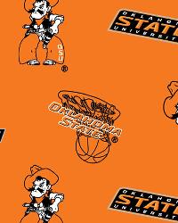 Oklahoma State Cowboys Fleece by  Foust Textiles Inc. 