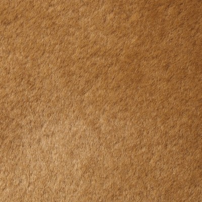 Garrett Leather Sheepskin Camel in Sheep Skin Brown Plush  Blend Sheep Skin  Fabric
