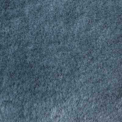 Garrett Leather Sheepskin Glacier in Sheep Skin Blue Plush  Blend Sheep Skin  Fabric