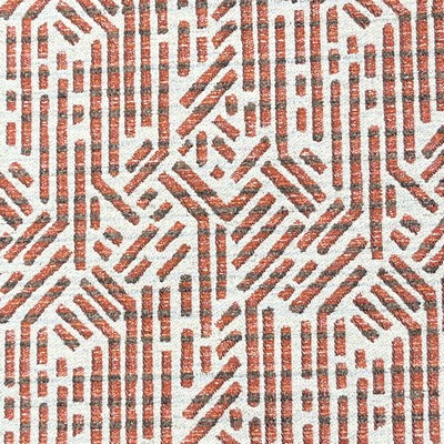 Gum Tree Sitti Terracotta in May 2022 Multipurpose Polyester Fire Rated Fabric African  Geometric  CA 117  Geometric  Ethnic and Global   Fabric