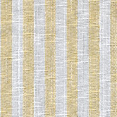 Kasmir Cape Cod Stripe Butter in Coastal Living Yellow Drapery Polyester Striped Textures Small Striped  Striped   Fabric