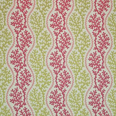 Kasmir Coral Beach Pink Sand in Great Expectations Volume 2 Beige Drapery-Upholstery Cotton Fire Rated Fabric Marine Life   Fabric