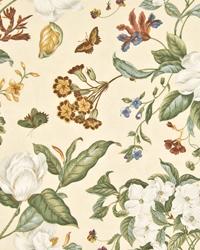 Vicksburg Floral Parchment by  In Stock  