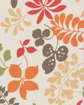 P  Kaufmann Foxy Leaf Chocolate in New Additions 2009 Brown Drapery Cotton Leaves and Trees  Retro Floral   Fabric