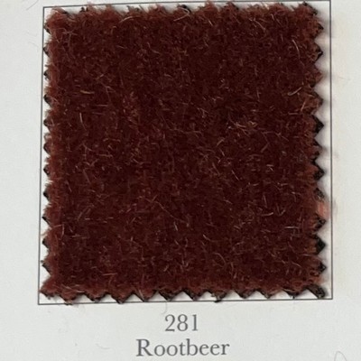 Latimer Alexander Nevada Rootbeer in Nevada Brown Upholstery Wool  Blend Wool Mohair  Mohair Velvet  Solid Brown   Fabric