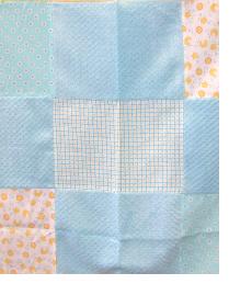 Build A Quilt Neutral Squares Quilt Top Panel Build-A-Quilt In Stock