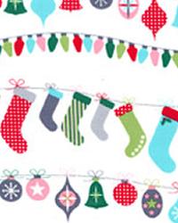 Christmas Fabric - Holiday Fabric - Mardi Gras Fabric - Shamrock Fabric