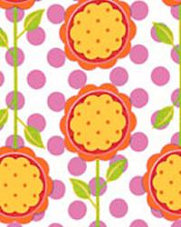 Mod Blooms Tangerine by  In Stock  