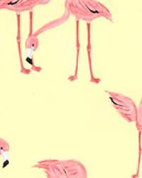 Flamingos Banana by  Alexander Henry 