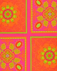Garden Bandana Pink by  Premier Prints 