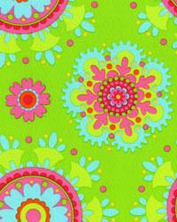 Passion Flower Green by  Premier Prints 