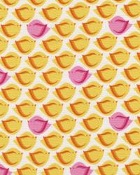 Puffy Bird Orange by  Alexander Henry 