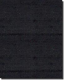 9040 BLACK Classic Dupioni Silk