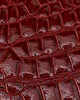Novatex International Croco Leather Burgundy