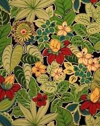 outdoor fabric,outdoor fabrics,indoor outdoor fabric,indoor/outdoor fabric,floral outdoor fabric,floral,florals,large print floral,large print floral fabric,p collins 2985 Jet