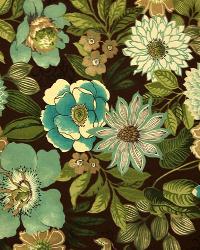 outdoor fabric,outdoor fabrics,indoor outdoor fabric,indoor/outdoor fabric,floral outdoor fabric,floral,florals,large print floral,large print floral fabric,p collins 3303 Chocolate 3303 Chocolate