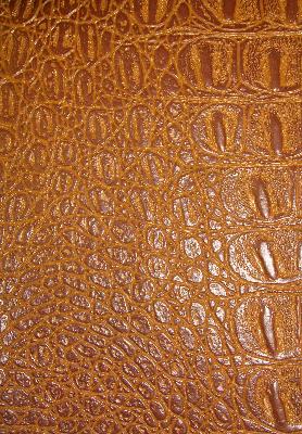 Gator Saddle in New Plastex Brown Upholstery and  Blend Animal Skin  Discount Vinyls  Fabric
