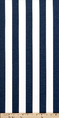 Premier Prints Canopy Premier Navy in 2015 new Blue Drapery-Upholstery cotton  Blend Striped   Fabric