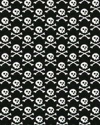 Crossbones Black White by  Premier Prints 