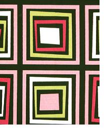 Dont Be Square Black Pink by  Premier Prints 