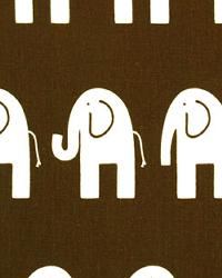 Ele Brown White by  Premier Prints 