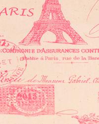 French Stamp Gumdrop Natural by  Premier Prints 
