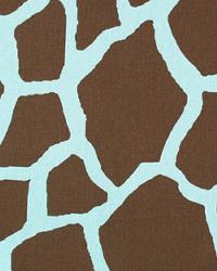 Giraffe Kelso French Blue by  Premier Prints 