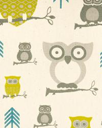 Hooty Summerland Natural by  Premier Prints 