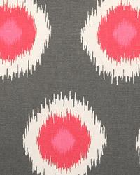 Ikat Domino Flamingo by  Premier Prints 