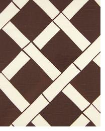Key West Chocolate - White Slub by  Premier Prints 