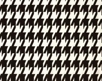 Premier Prints Large Houndstooth Black White in Premier Prints - Cotton Prints Black Drapery 7  Blend Houndstooth   Fabric