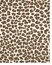 Leopard Chocolate Natural by  Premier Prints 