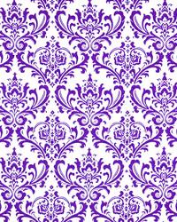 Madison Candy Purple White Twill by  Premier Prints 