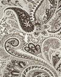 Paisley Natural Chocolate by  Premier Prints 