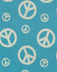 Peace Linen Blue Dance Linen by  Premier Prints 