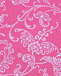 Small Paisley Candy Pink White by  Premier Prints 