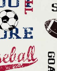 Sports American Blue by  Premier Prints 