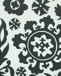 Suzani Charcoal Slub by  Premier Prints 