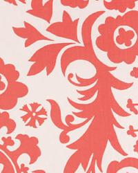 Suzani Coral White by  Premier Prints 