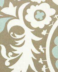 Suzani Powder Blue by  Premier Prints 