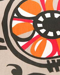 Suzani Vine Sherbert Grey Twill by  Premier Prints 
