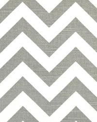 Zig Zag Ash White Slub by  Premier Prints 