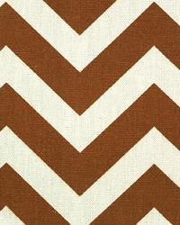 Zig Zag Village Rust Natural by  Premier Prints 